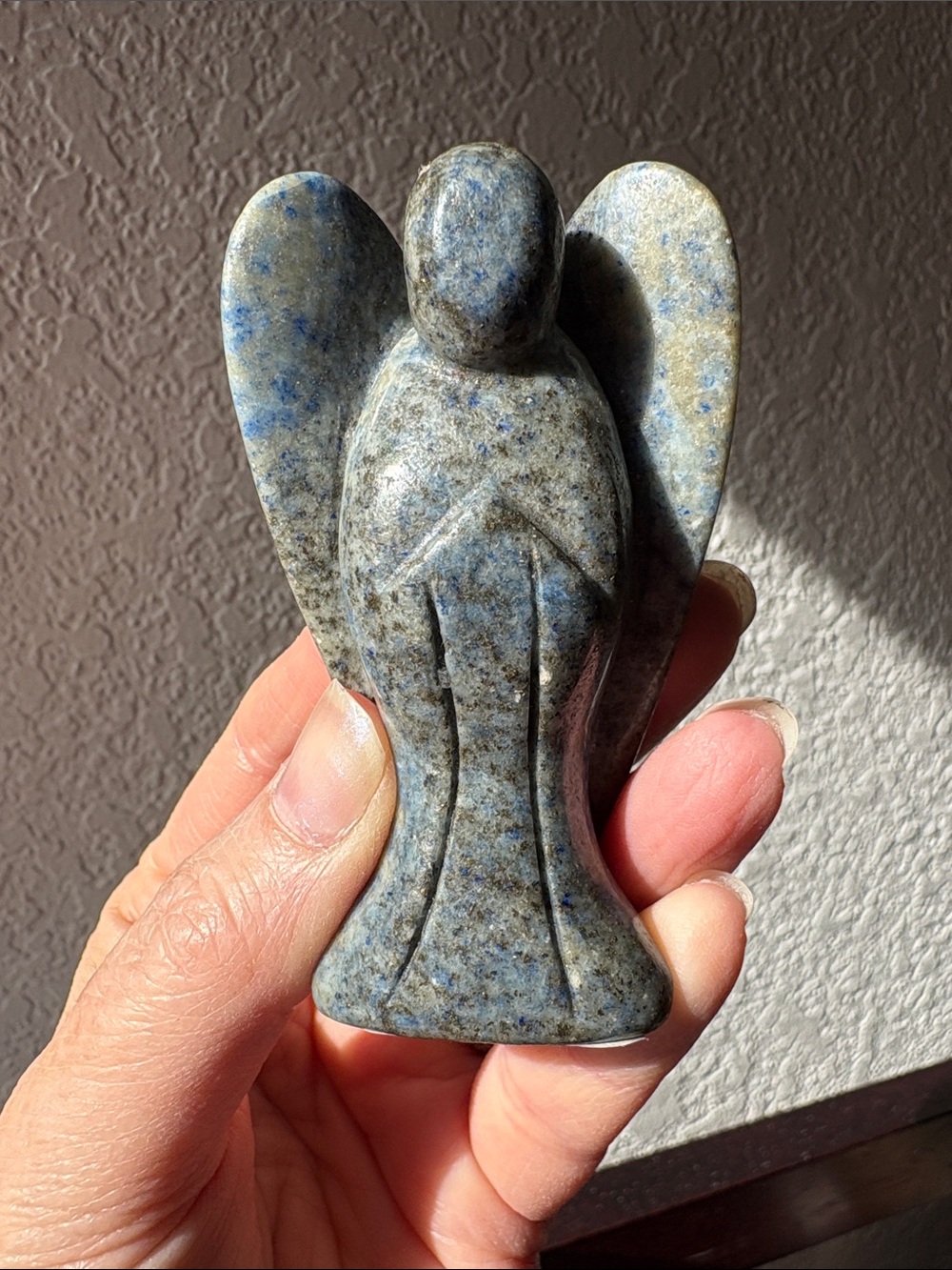 3 inch Lapis Angel Figurine